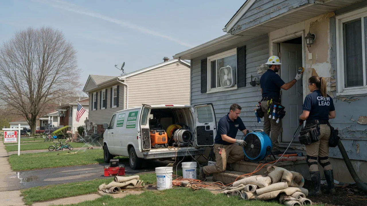 Flood Cleanup in Stronghurst, IL near me